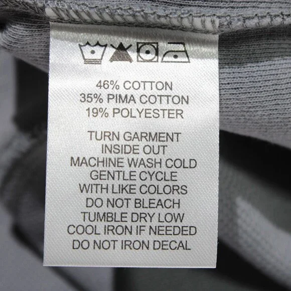 Orchard & Broome NWT Allen Crew Neck Sweatshirt Size XL Cloud Gray Cotton Blend